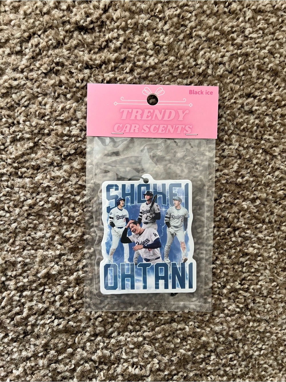 Ohtani Car Air Freshener (Dodgers)